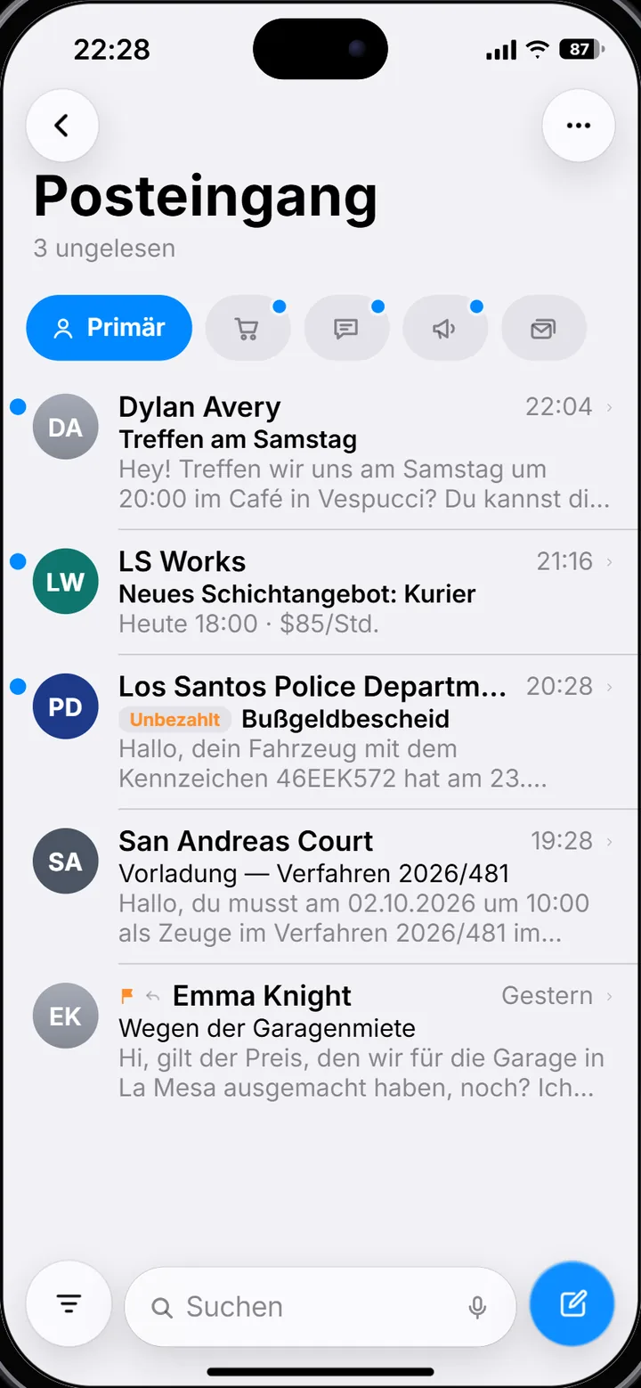Mail
