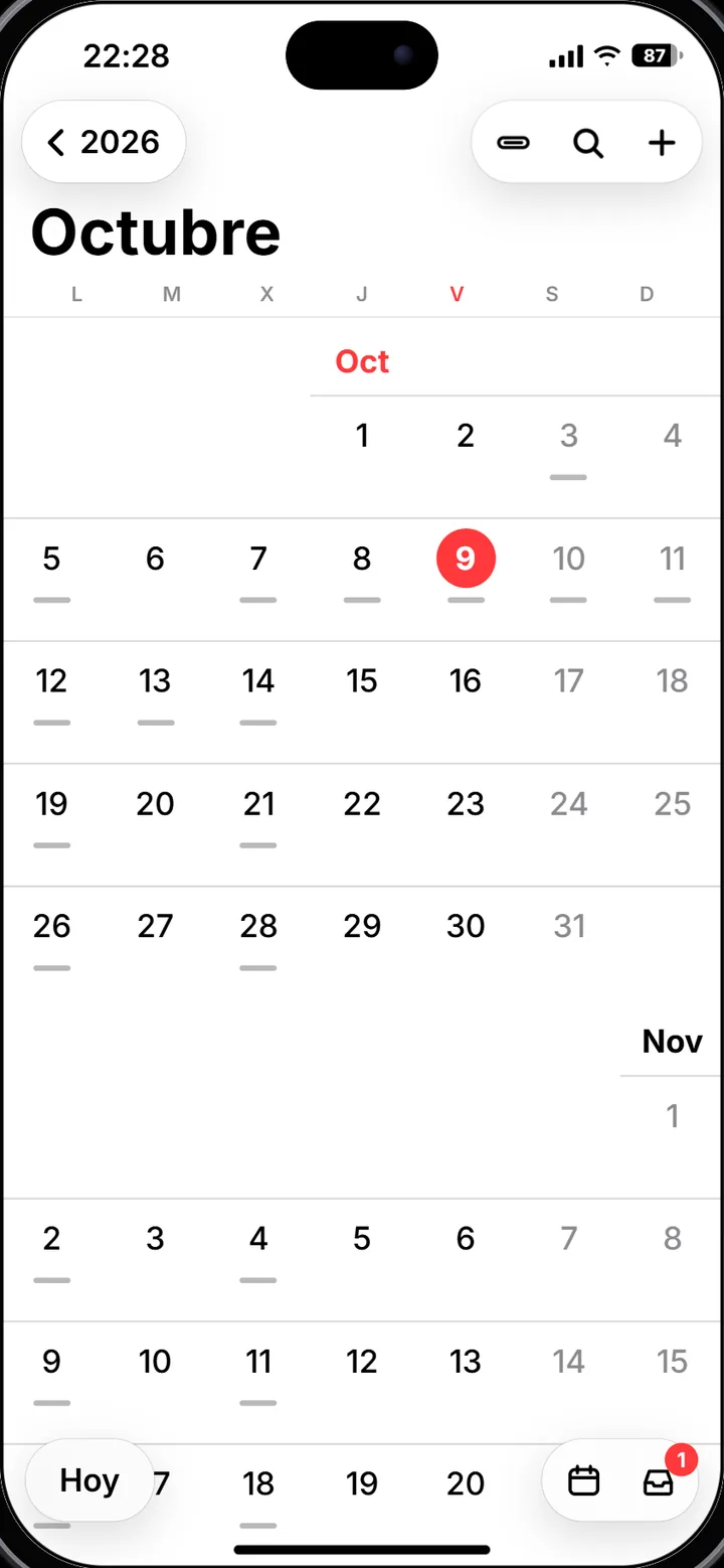 Calendario